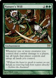 Nature's Will Champions of Kamigawa